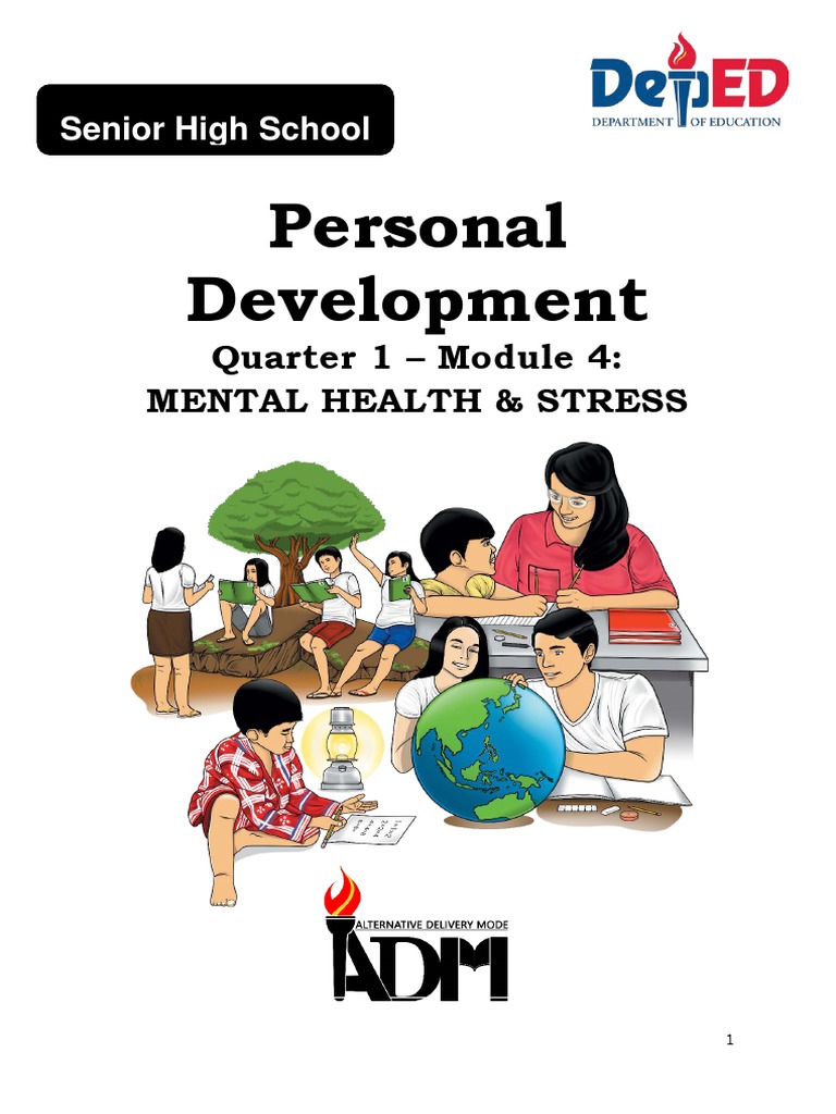 PERDEV - Q1 - Mod4 - Mental Health and Stress | PDF | Stress (Biology) |  Mental Disorder