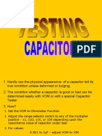 9testing Capacitor