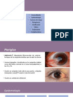 Tratamiento y complicaciones del pterigión