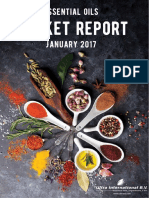 Essential oils market report January 2017
