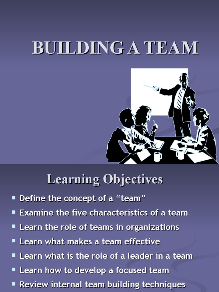 Effective Team Building Strategies | PDF | Goal | Leadership