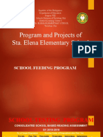Reports and Programs of Sta. Elena