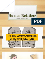 Human Relations: Discussant: LIAHONA D. ABAN