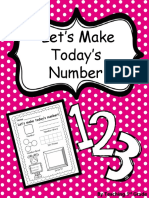 Let's Make Today's Number!: by Teaching 1 Grade