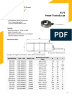 KUS Force Transducer: Applications