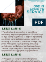 08.23.20 THE WATCHFUL SERVANT Luke 12-35-40