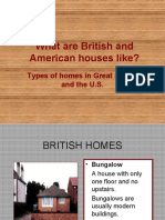 What Are British and American Houses Like?: Types of Homes in Great Britain and The U.S