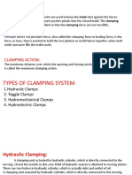 Analasis of Clamping in Injection Moulding