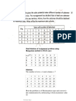 Find Solution of Assignment Problem Using Hungarian Method-2 (MAX Case)