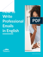 How To Write Professional Emails in English - The Ebook You Need PDF