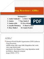 Adverse Drug Reactions (ADRs) Kel.6
