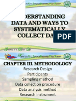 Understanding Data and Ways To Systematically Collect Data PDF