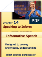 Chapter14 Speaking To Inform