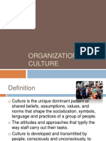 Organizational Culture 1