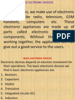 Basic Elctronic Devices