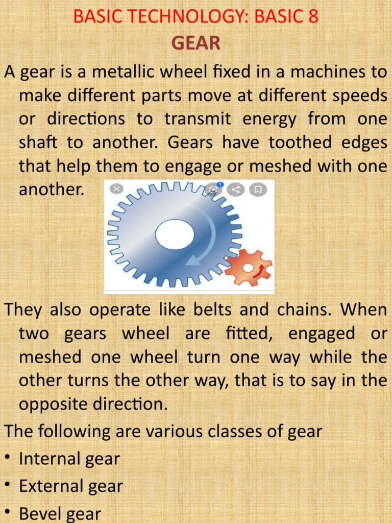 Understanding Gears and Gear Ratios | PDF | Gear | Machines