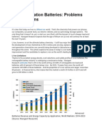 Next-Generation Batteries: Problems and Solutions: Sam Jaffe