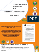 Soil-Transmitted Helminthiasis Control Program (STHCP) Mass Drug Administration Field Guide
