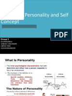 Consumer Personality and Self Concept: Group 3