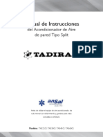 Tadiran TAS30CI Air Conditioner PDF