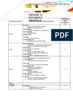 Grade 11 - Final Profile