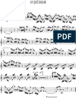 Ay Qué Dolor Saxo Alto 1 PDF