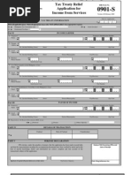 Tax Treaty Forms 0901 Series