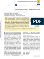 Whether and How Authentic Contexts Using A Virtual Chemistry Lab Support Learning