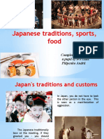 Japanese Traditions, Sports, Food: Completed: A Pupil of 8-A Class Pilipenko Andrii