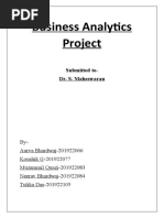 Business Analytics Project