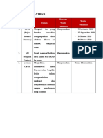 Daftar Proker DEPT KASTRAD