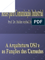 Redes para Automação Industrial - Aula 4 - A Arquitetura OSI e As Funções Das Camadas
