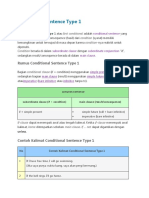 Conditional Sentence Type 1