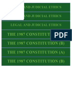 The 1987 Constitution (A) The 1987 Constitution (B)
