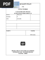 Field Quality Plan: Civil Works