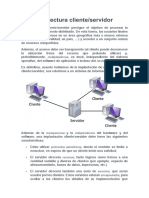 1 Arquitectura Cliente Servidor PDF