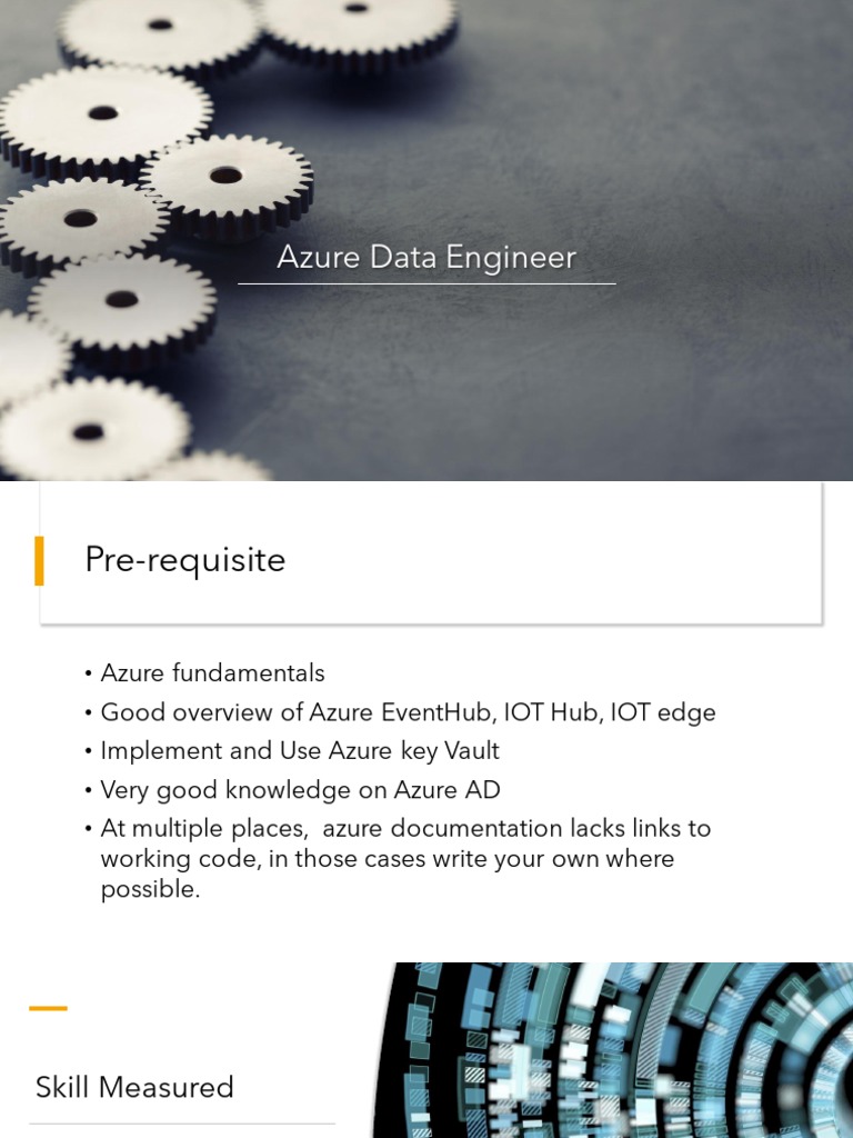Azure Data Engineer Guide and Resources | PDF | Microsoft Azure | Databases