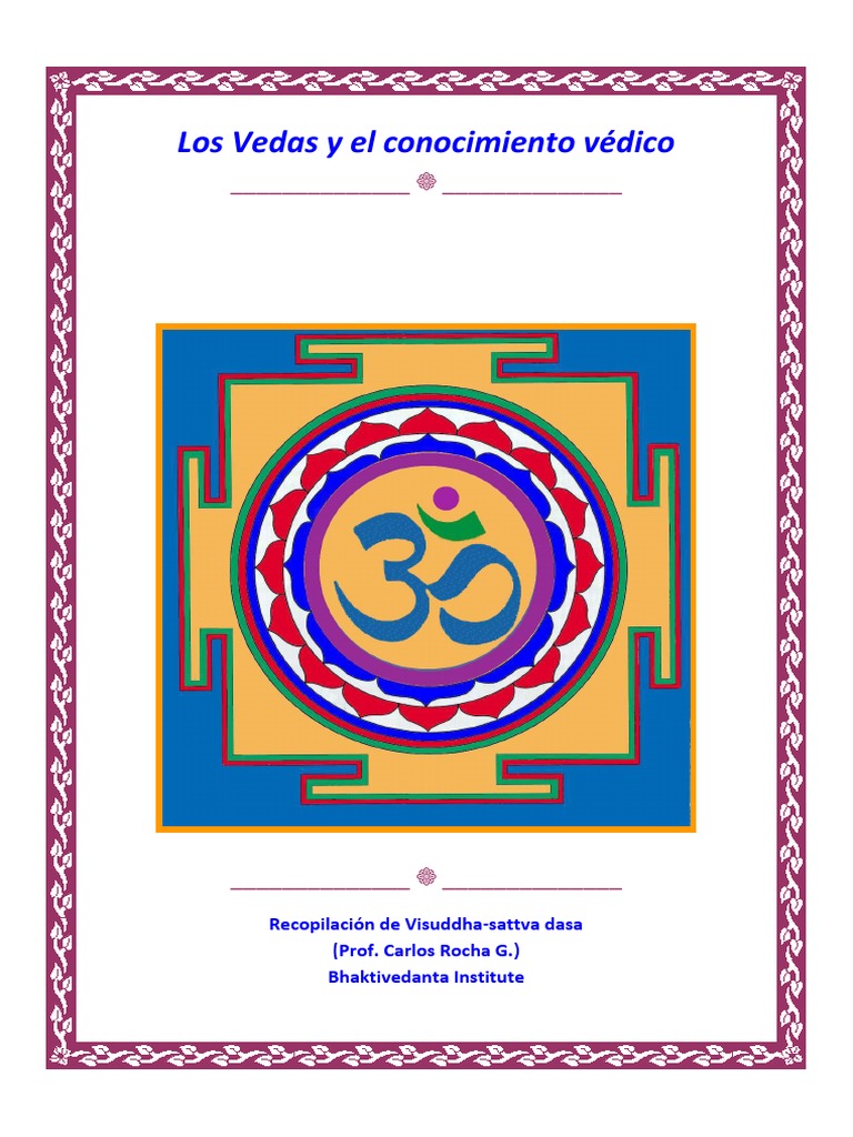 Los Vedas y su Conocimiento Védico | PDF | Bhagavad Gita | Vedas