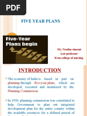5 year plan.ppt