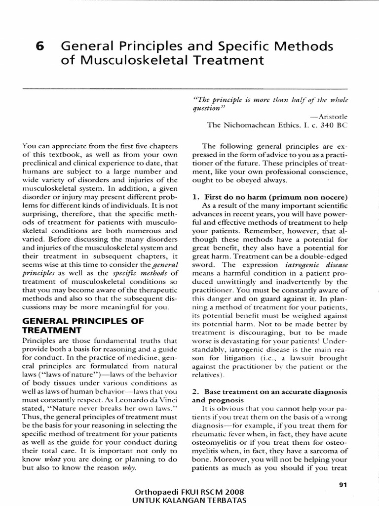 Salter Bab 06 General Principles PDF | PDF