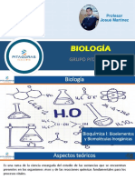 Biología Sesión 2 Bioquímica I