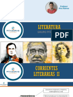 Literatura Sesión 2 Corrientes Literarias II