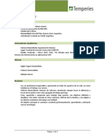 Luciano Listorti CV - Español PDF
