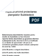 Aspecte Privind Proiectarea Planşeelor Bubbledeck