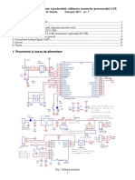 Cuprins: Descrierea Părții Comune A Proiectului Utilizarea Resurselor Procesorului AVR
