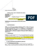 disposición convoca principio de oportunidad