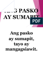 Ang Pasko Ay Sumapit