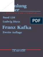 Franz Kafka by Ludwig Dietz (Auth.)