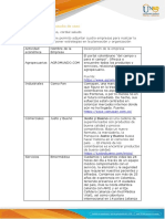 Empresas para Estudio de Caso PDF
