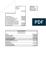 Estado de Costo de Produccion y Estado de Resultado (Presupuesto)